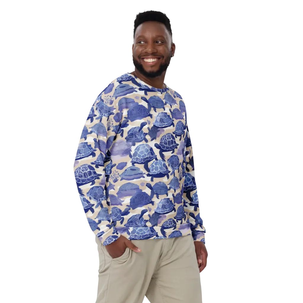 Blueback Drift on Sweatshirt — Front
