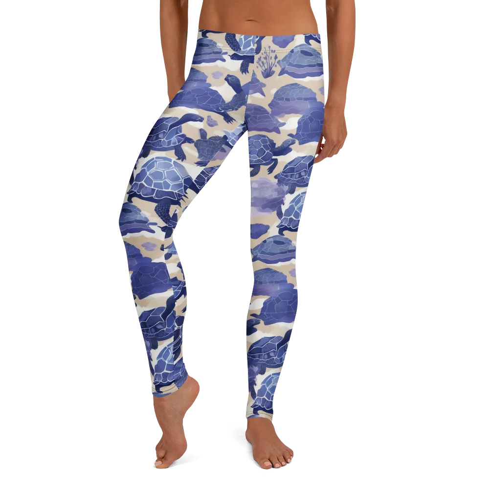 Blueback Drift on Leggings — Front