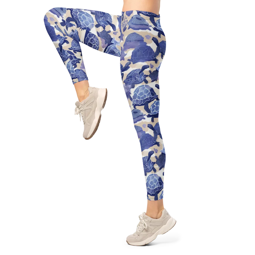 Blueback Drift on Leggings — Left