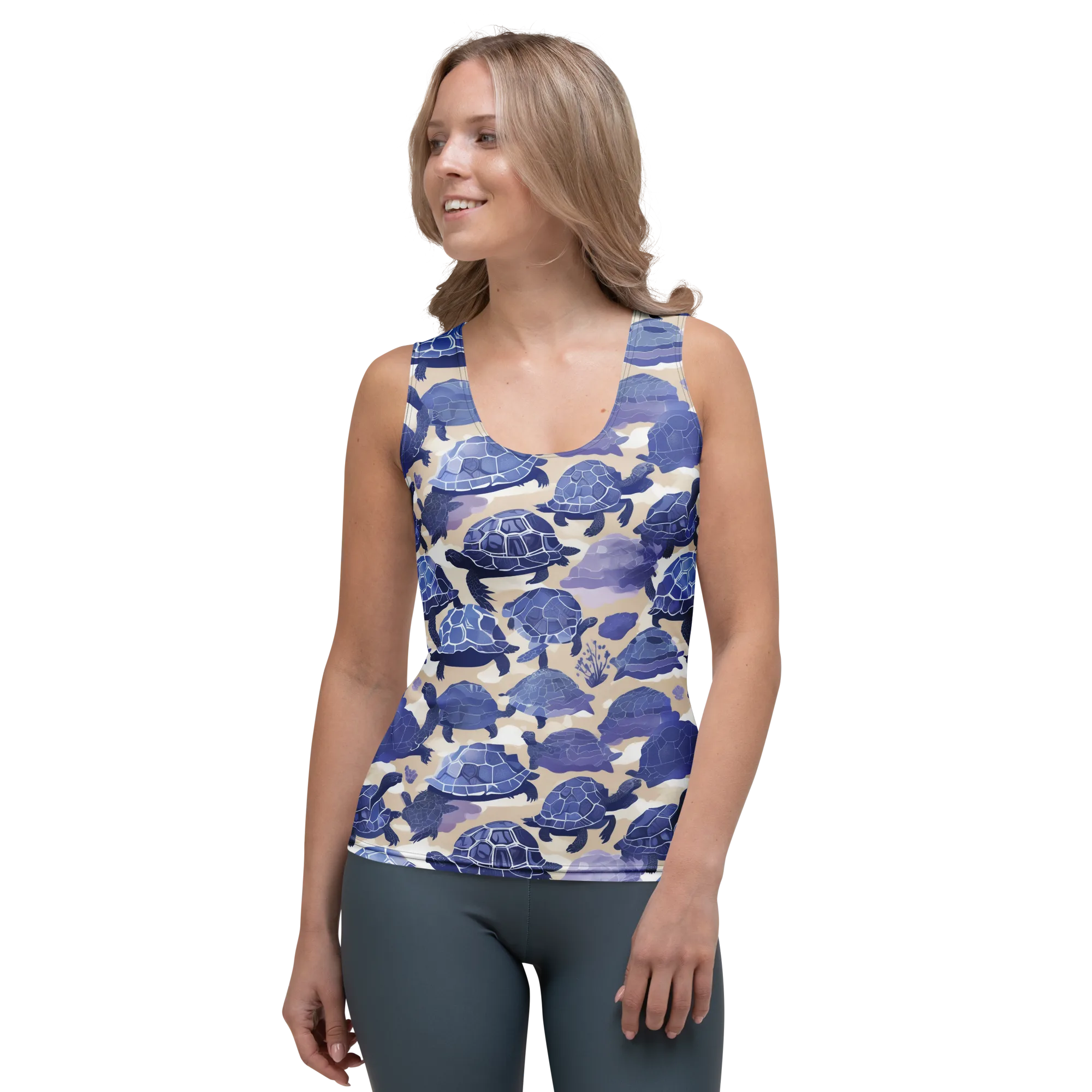 Blueback Drift on Women's Tank Top — Front