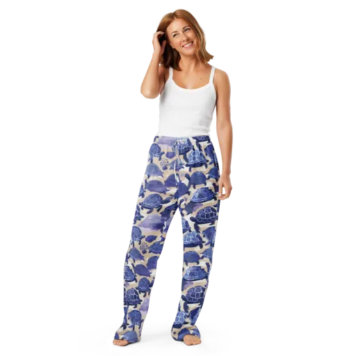 Blueback Drift on a Women's Pajama Pants