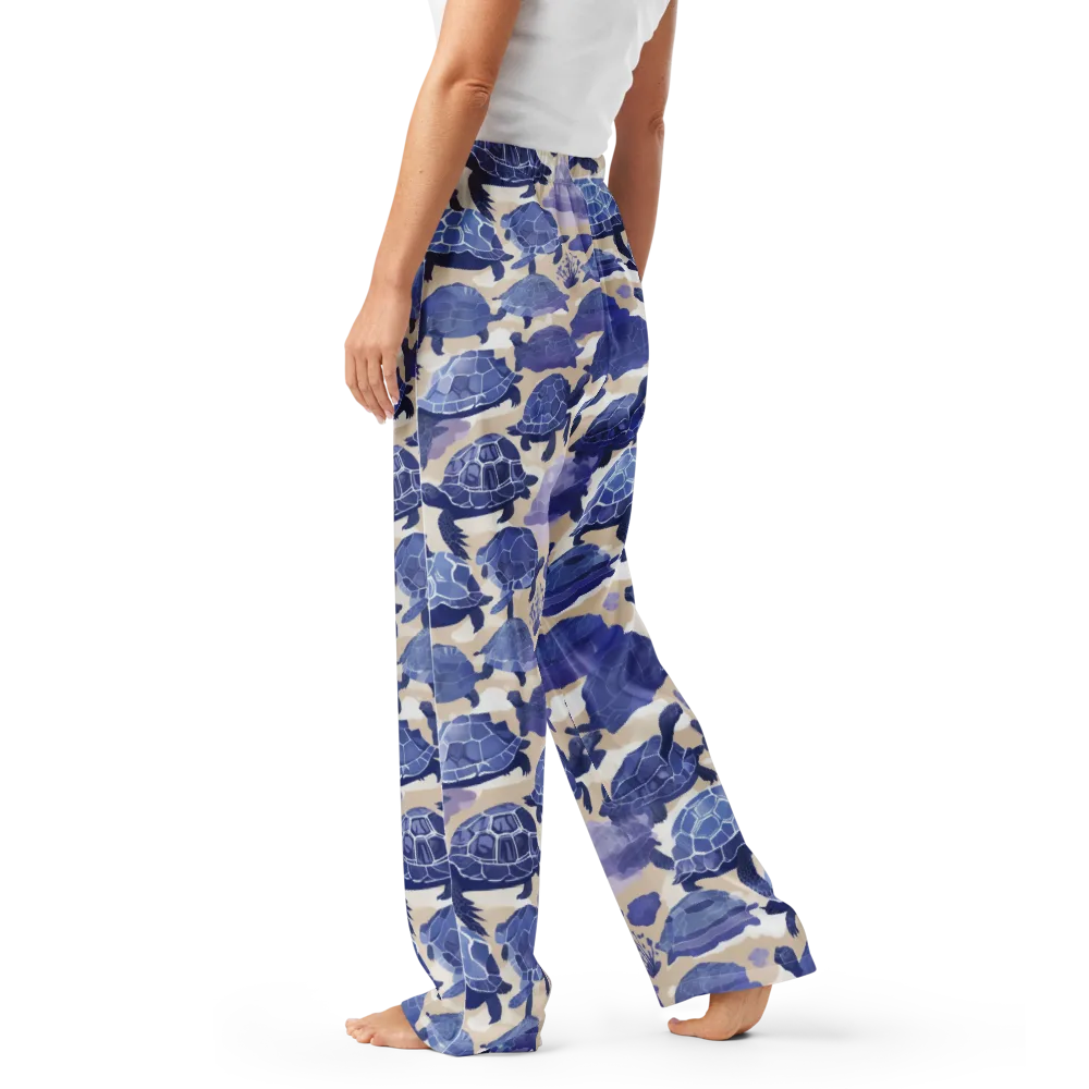 Blueback Drift on Women's Pajama Pants — Left