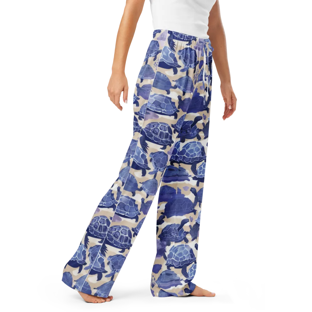 Blueback Drift on Women's Pajama Pants — Right Front