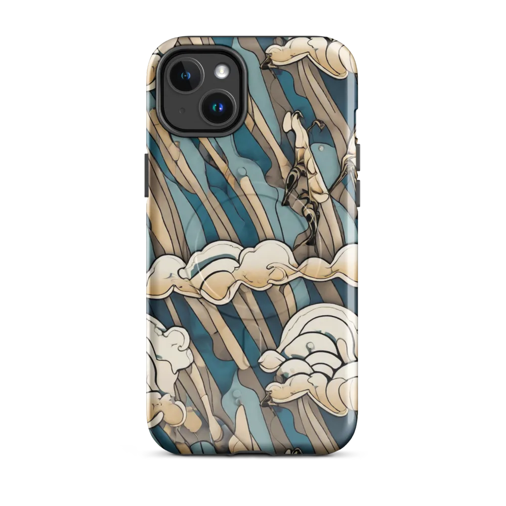 Art Nouveau Undertow on MagSafe Tough Case for iPhone® — Front