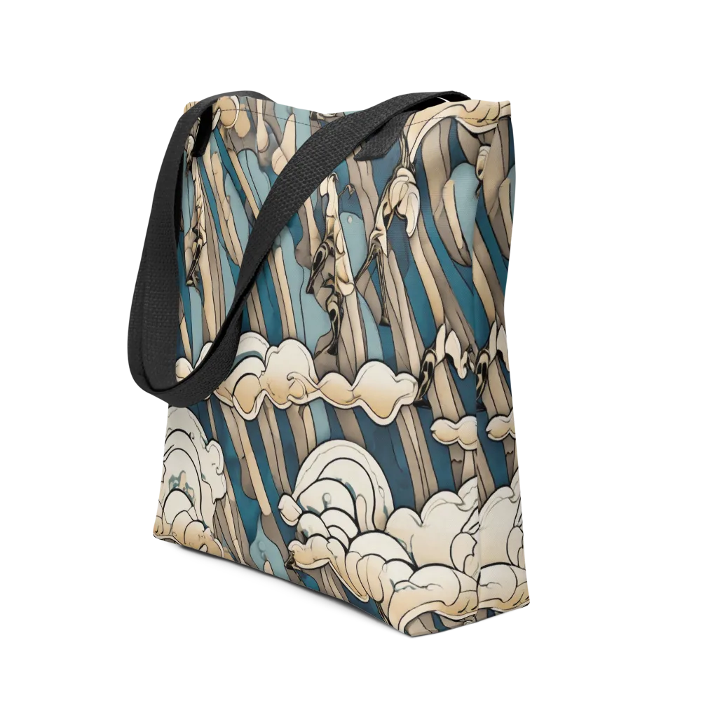 Art Nouveau Undertow on Tote Bag — Front