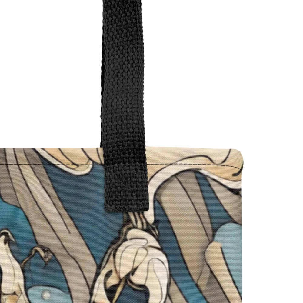 Art Nouveau Undertow on Tote Bag — Product details