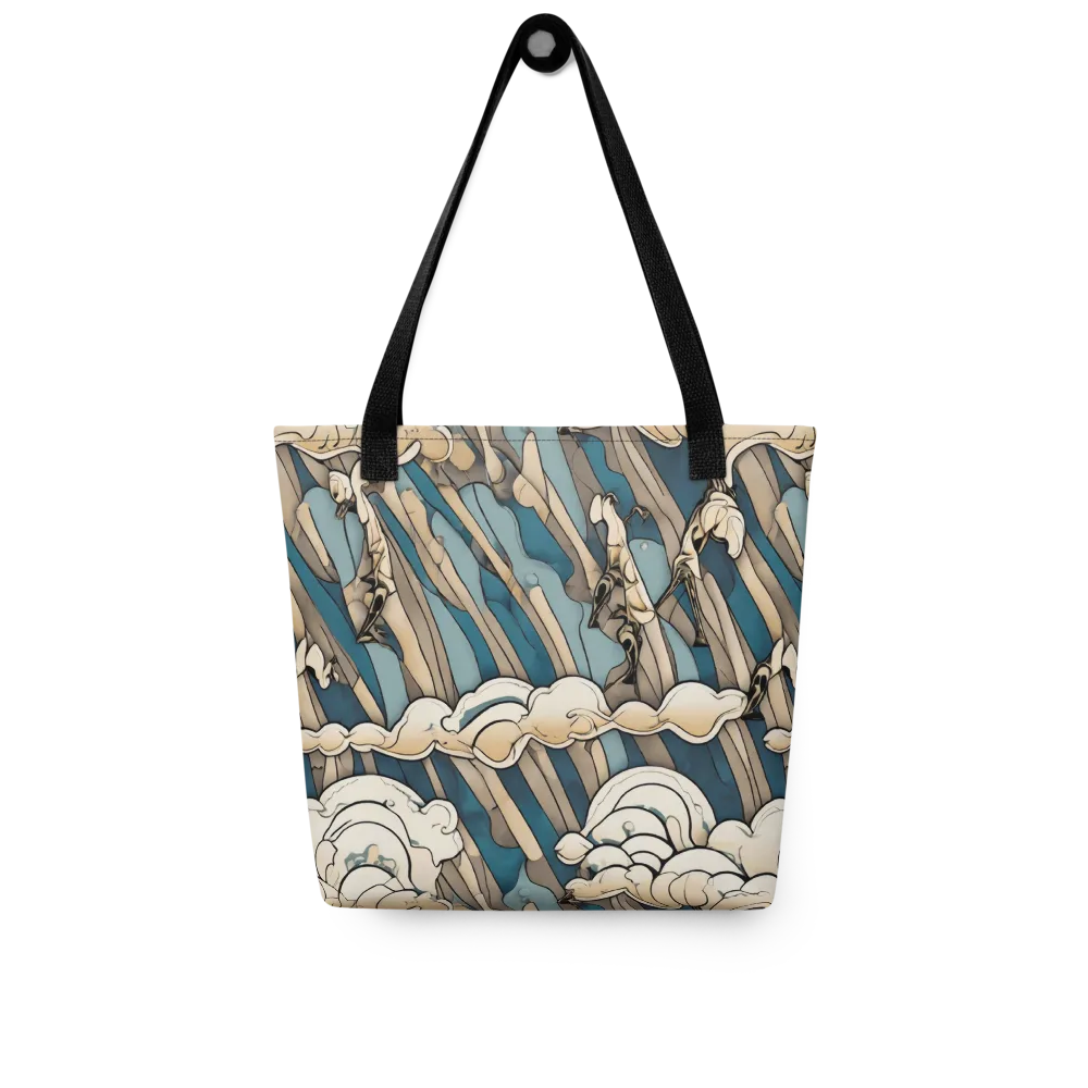 Art Nouveau Undertow on Tote Bag — Front