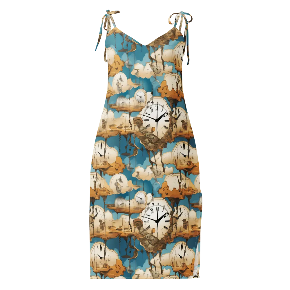 Chronicle of Clouds on Slip Dress — Front