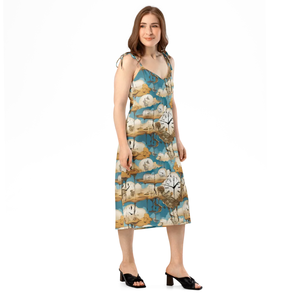 Chronicle of Clouds on Slip Dress — Right Front