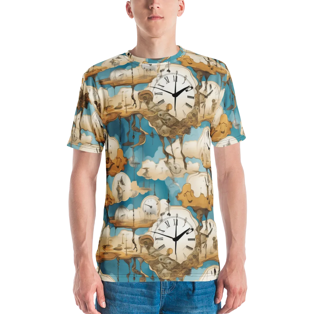 Chronicle of Clouds on Men's Crew Neck T-Shirt — Front
