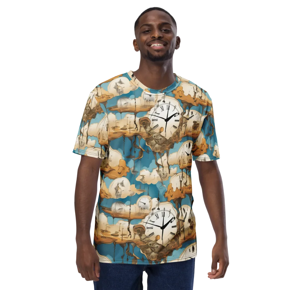 Chronicle of Clouds on Men's Crew Neck T-Shirt — Front