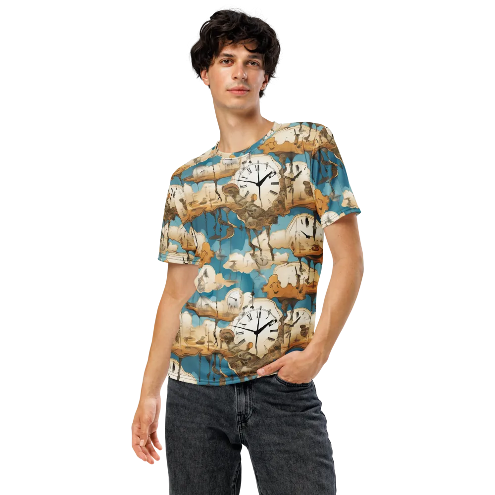 Chronicle of Clouds on Men's Crew Neck T-Shirt — Front