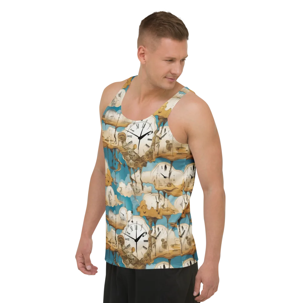 Chronicle of Clouds on Men's Tank Top — Left Front