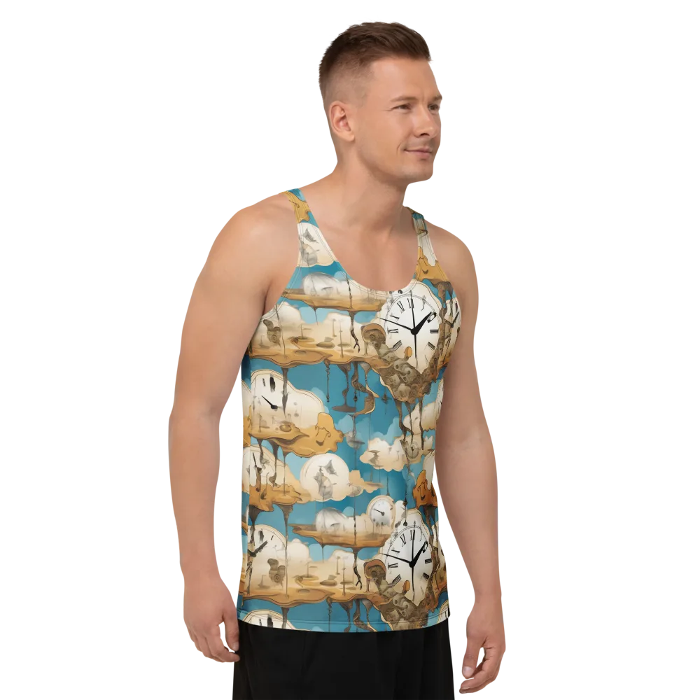 Chronicle of Clouds on Men's Tank Top — Right Front