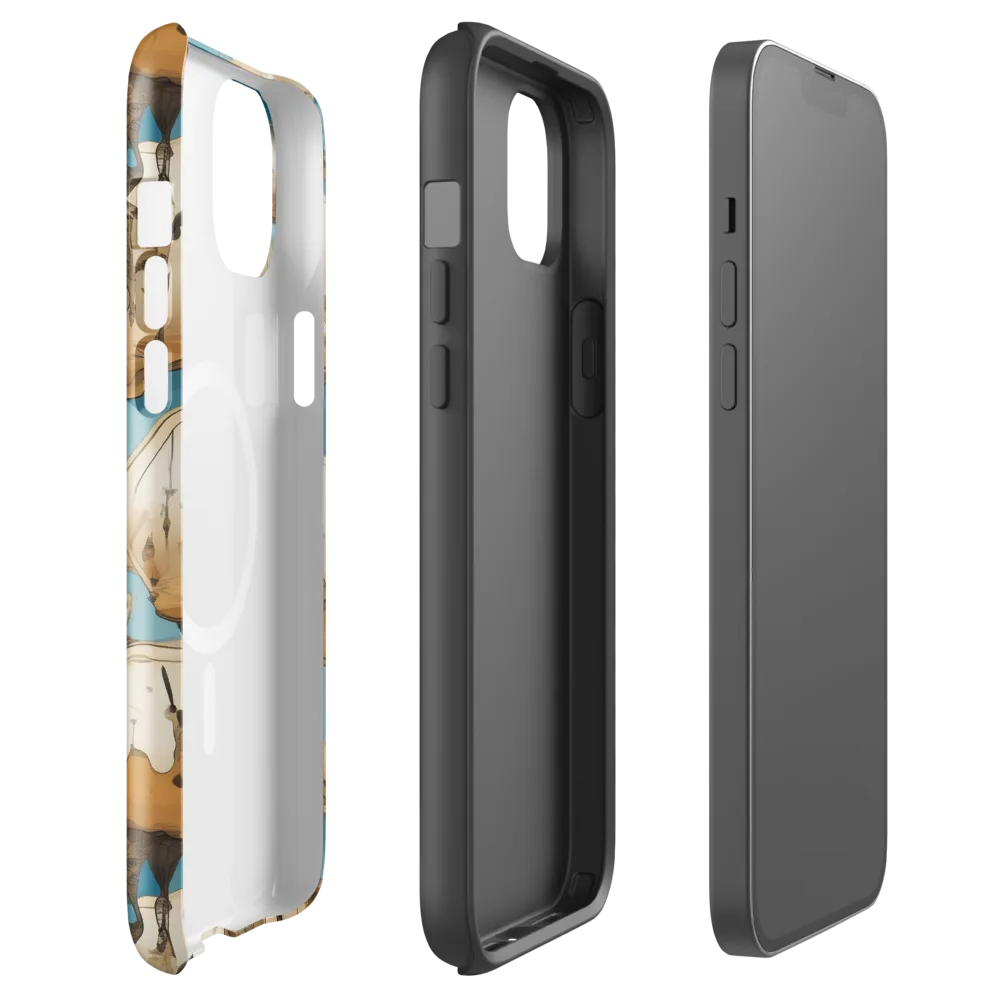 Chronicle of Clouds on MagSafe Tough Case for iPhone® — Front