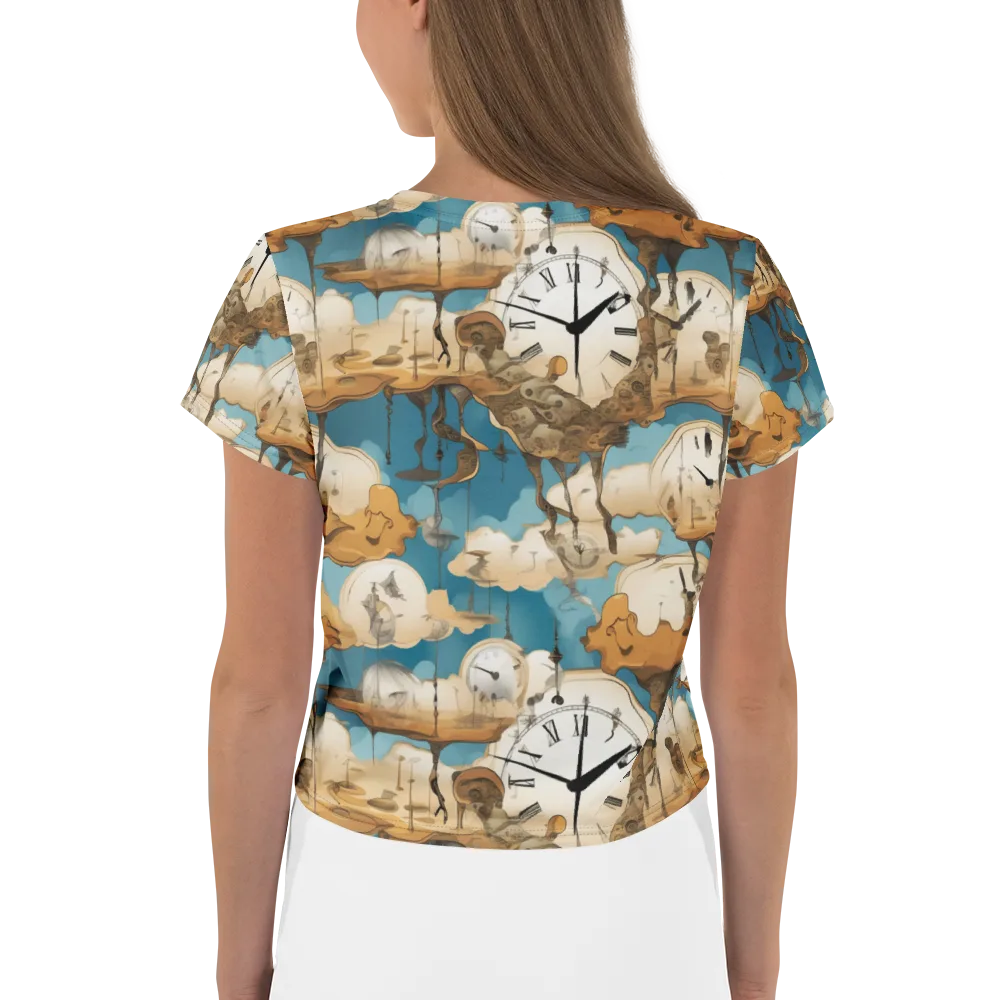 Chronicle of Clouds on Crop Tee — Back