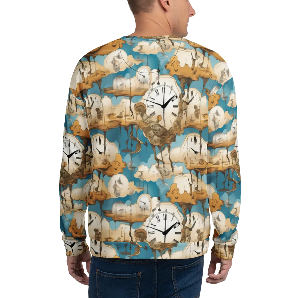 Chronicle of Clouds on Sweatshirt — Back