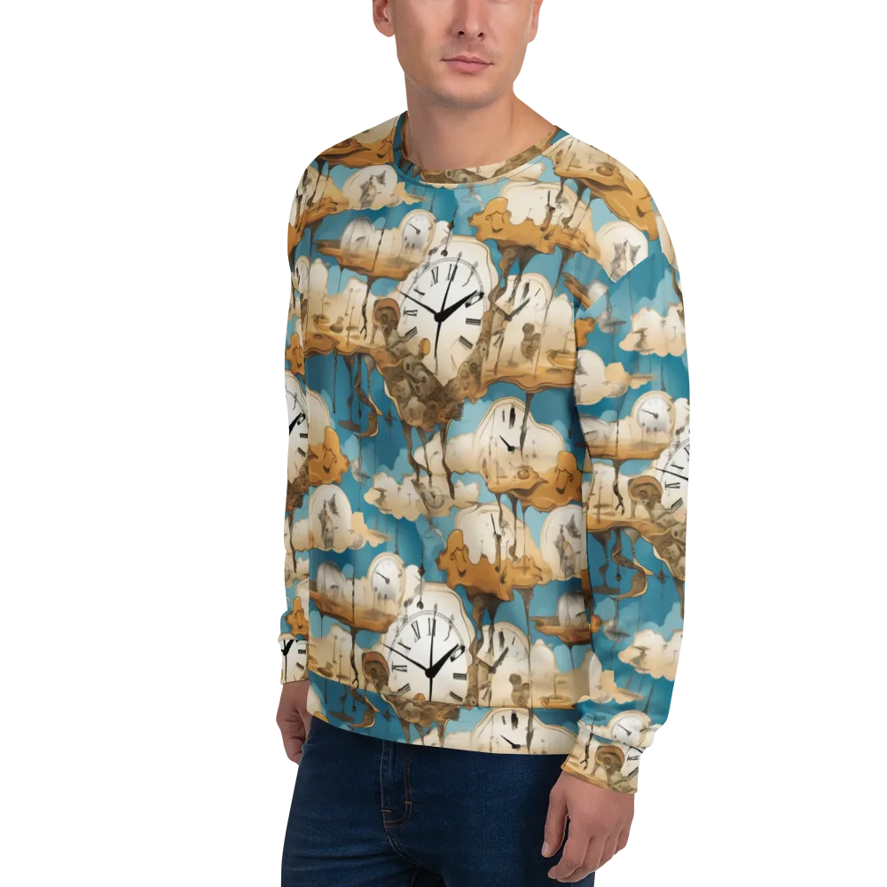 Chronicle of Clouds on Sweatshirt — Left Front