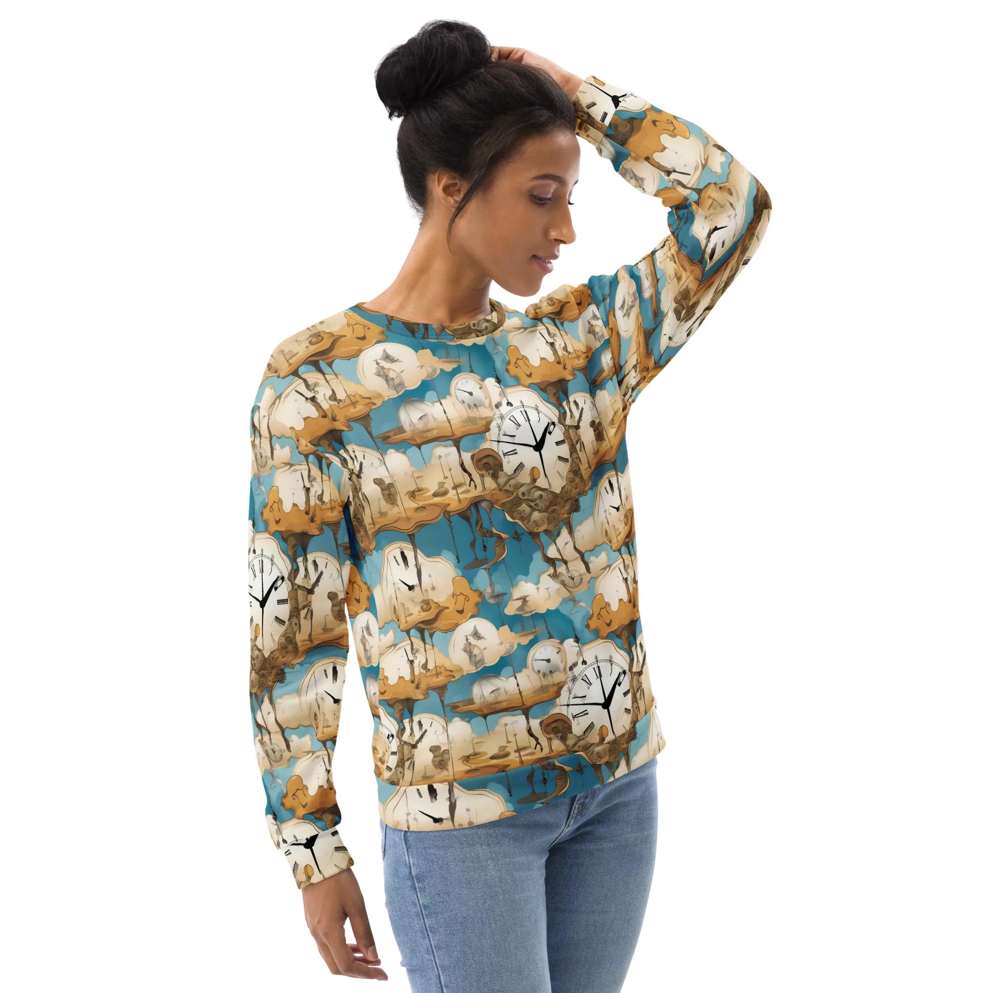 Chronicle of Clouds on Sweatshirt — Right Front