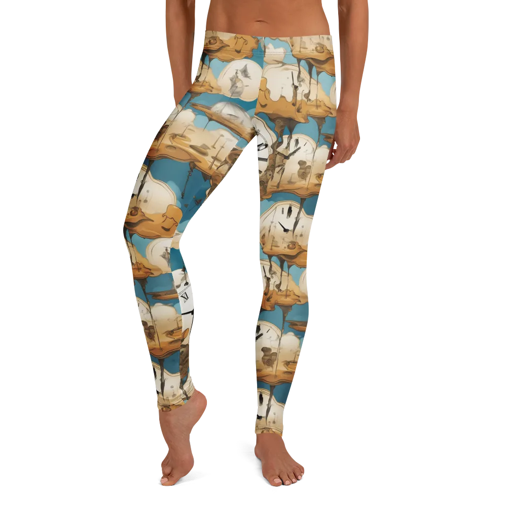 Chronicle of Clouds on Leggings — Front