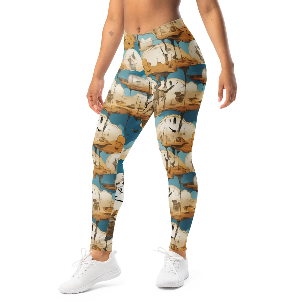 Chronicle of Clouds on Leggings — Left Front