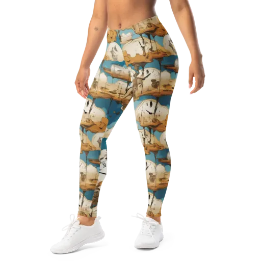 Chronicle of Clouds on a Leggings