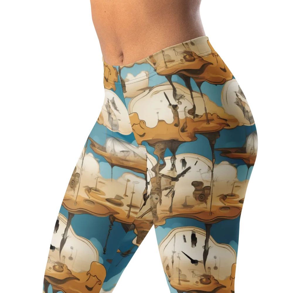Chronicle of Clouds on Leggings — Left Front