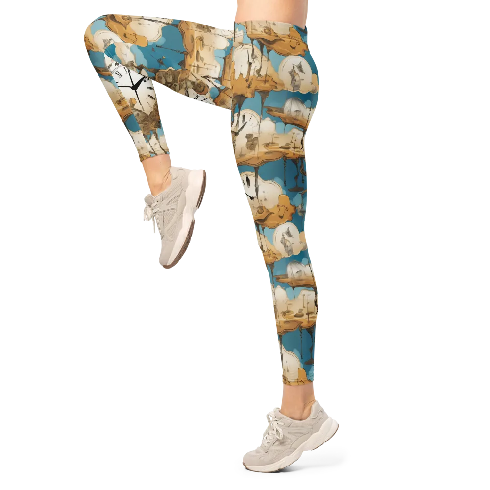 Chronicle of Clouds on Leggings — Left