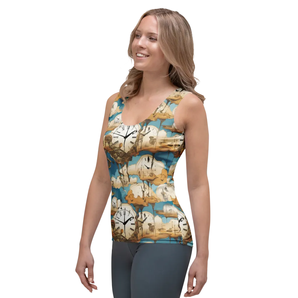 Chronicle of Clouds on Women's Tank Top — Left Front