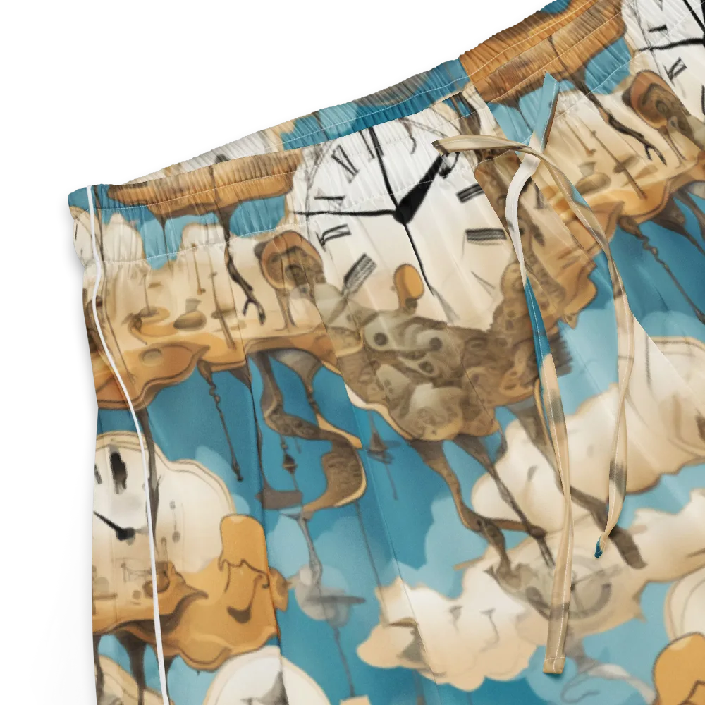 Chronicle of Clouds on Women's Pajama Shorts — Product details