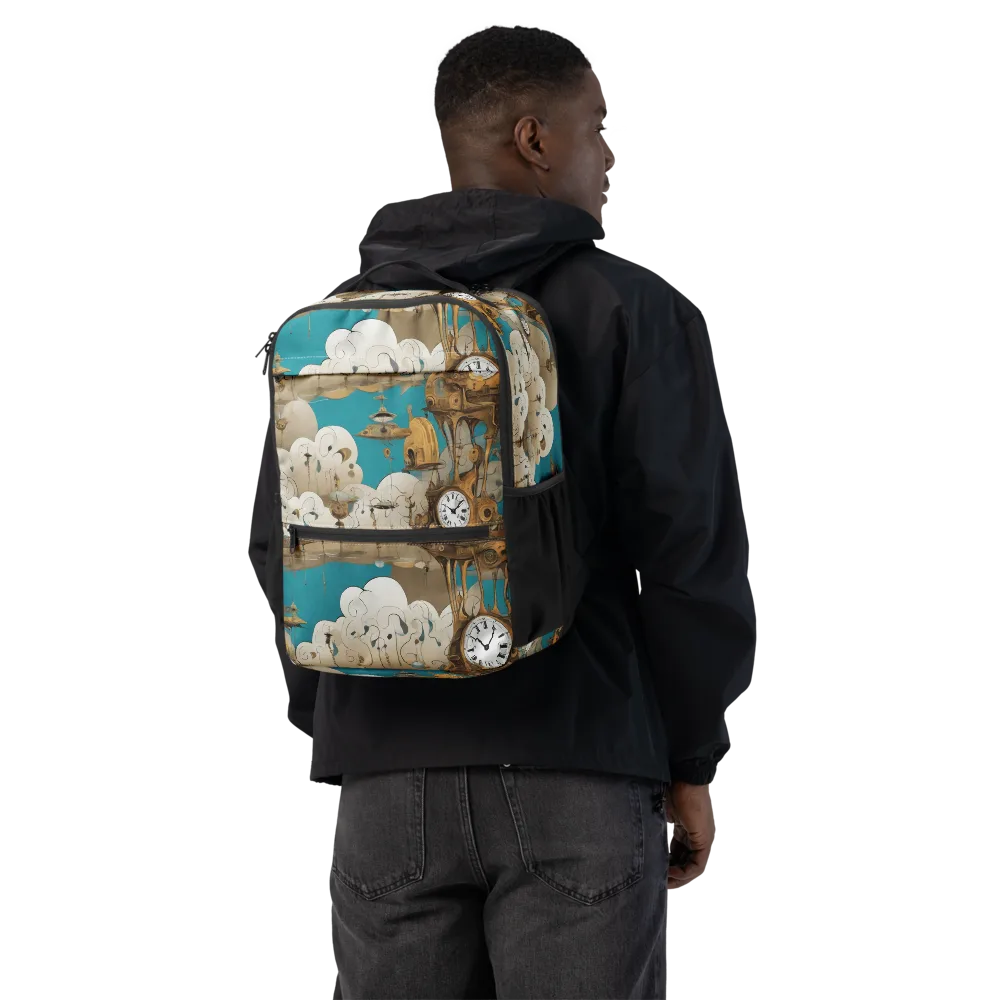 Clockwork Nimbus on Utility Backpack — Back