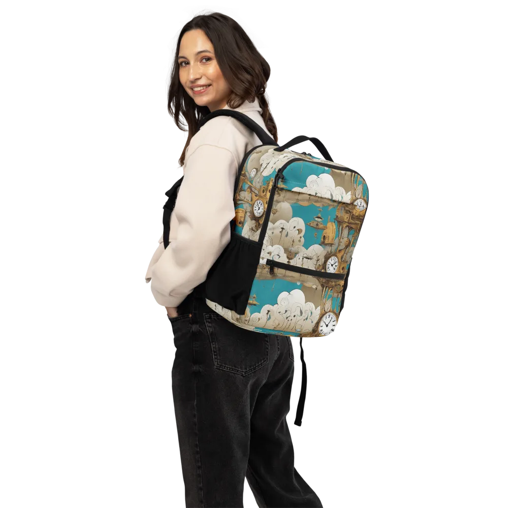 Clockwork Nimbus on Utility Backpack — Back