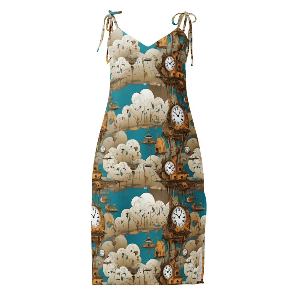 Clockwork Nimbus on Slip Dress — Front