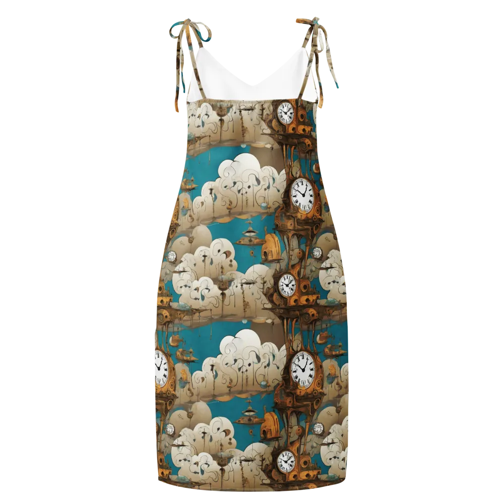 Clockwork Nimbus on Slip Dress — Back