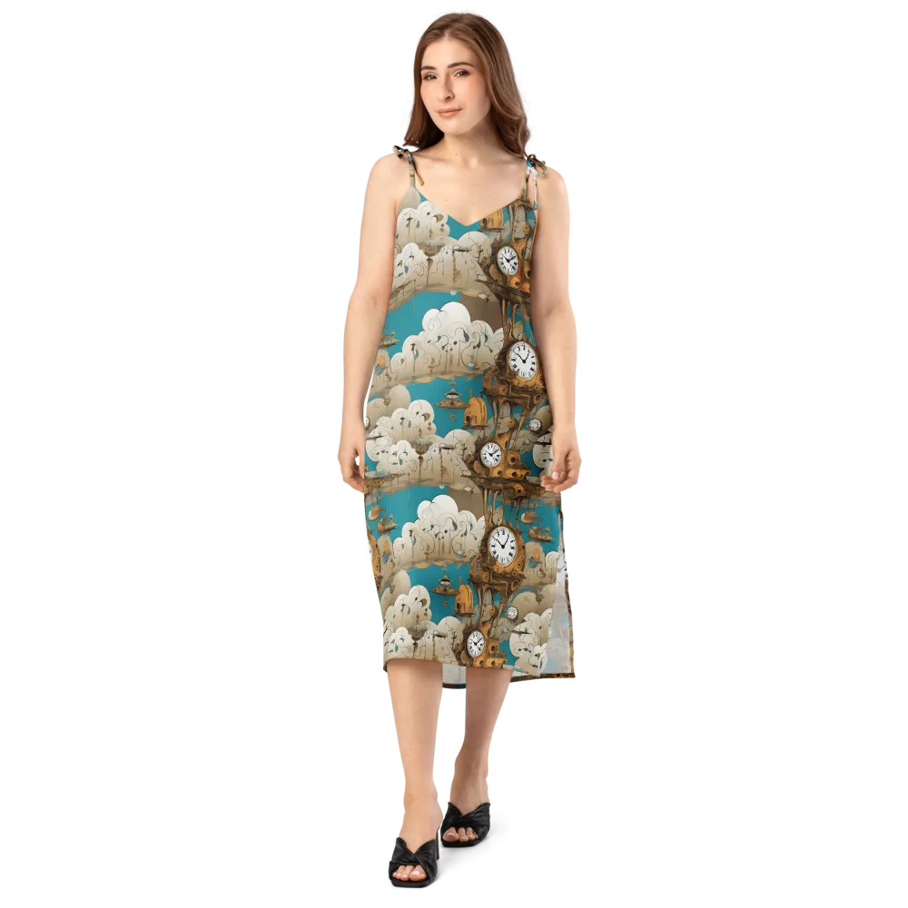 Clockwork Nimbus on Slip Dress — Front