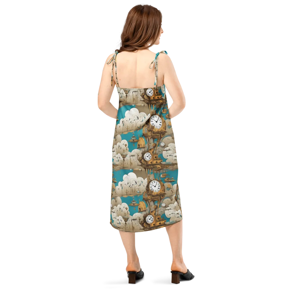 Clockwork Nimbus on Slip Dress — Back