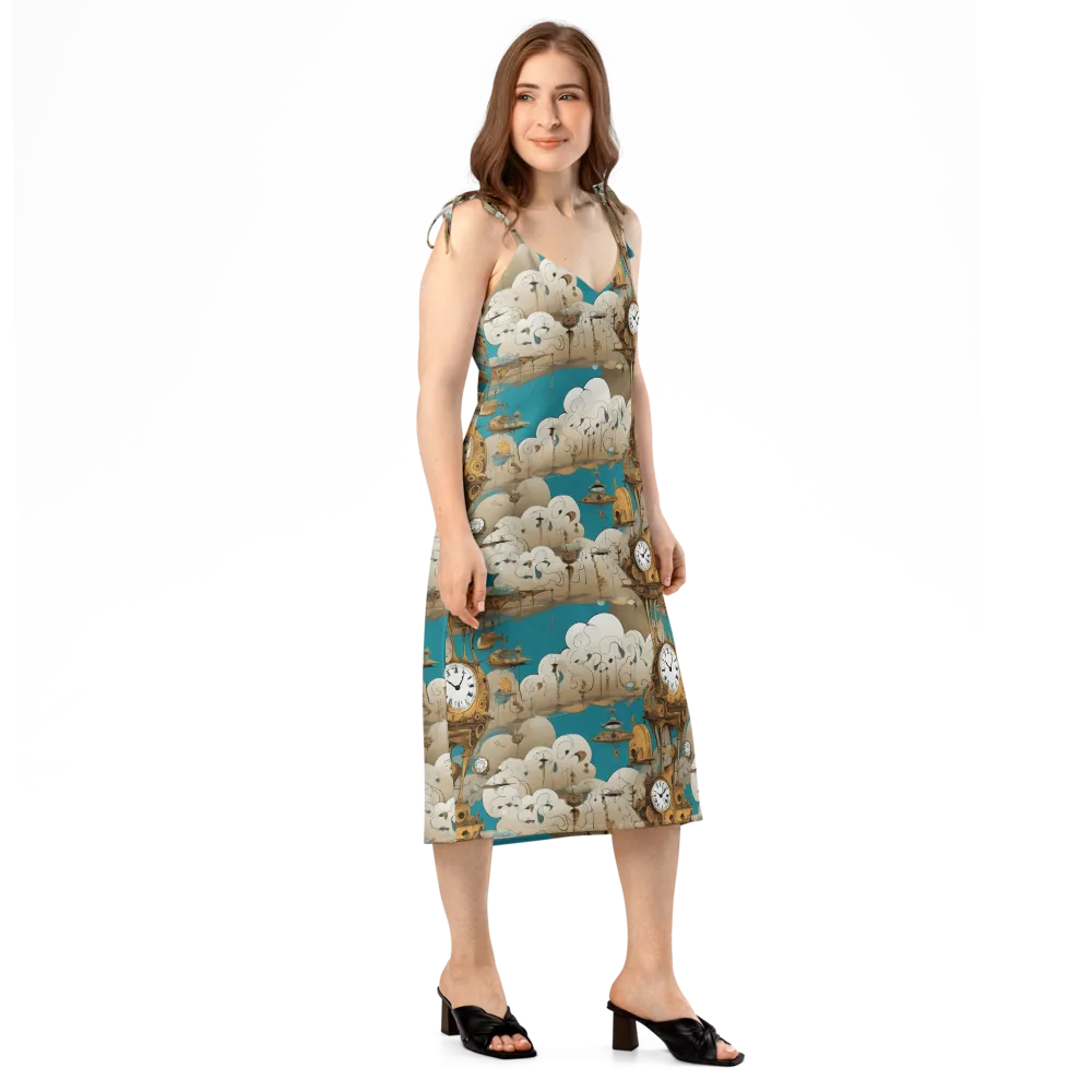 Clockwork Nimbus on Slip Dress — Right Front