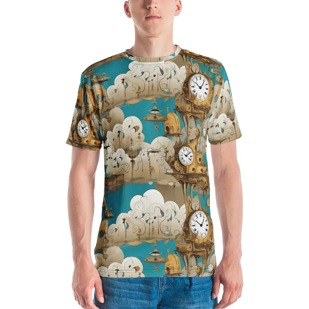 Clockwork Nimbus on Men's Crew Neck T-Shirt — Front