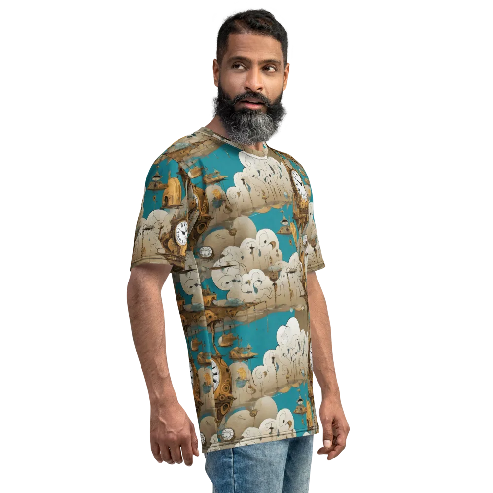 Clockwork Nimbus on Men's Crew Neck T-Shirt — Right