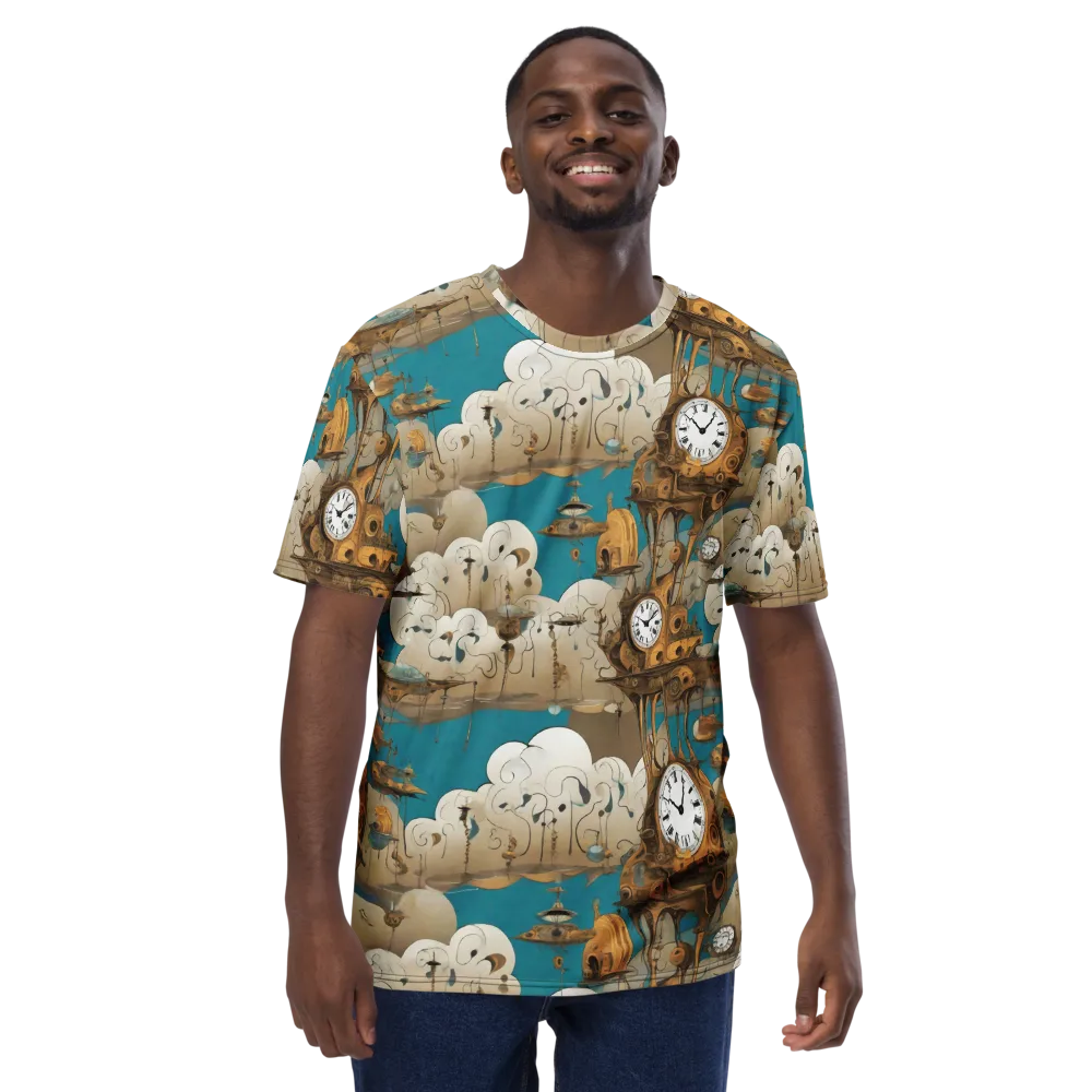 Clockwork Nimbus on Men's Crew Neck T-Shirt — Front