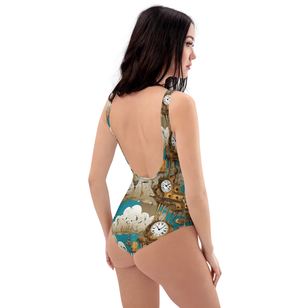 Clockwork Nimbus on One-Piece Swimsuit — Right Back