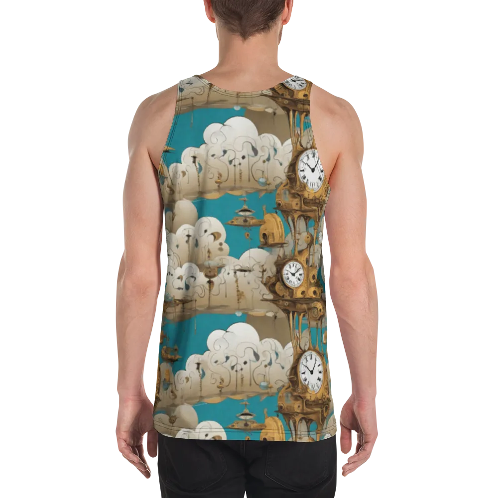 Clockwork Nimbus on Men's Tank Top — Back