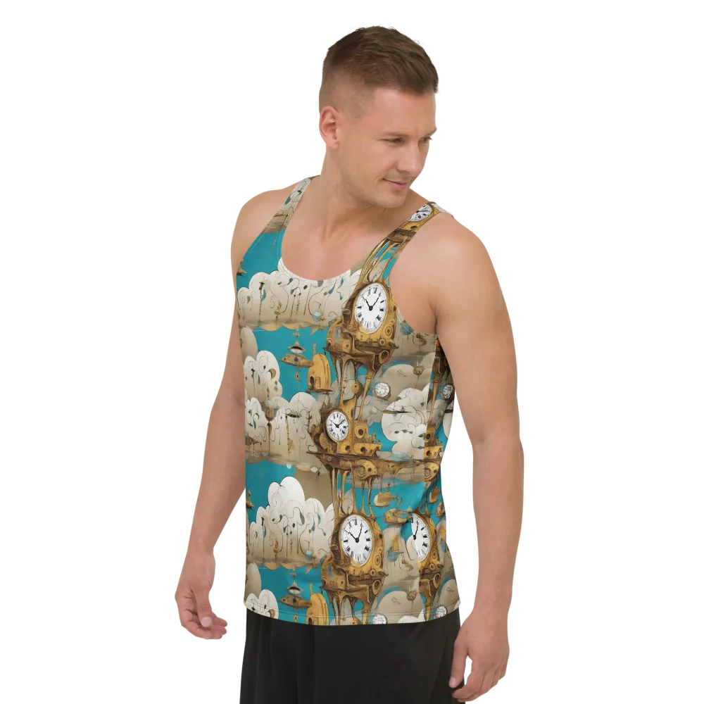 Clockwork Nimbus on Men's Tank Top — Left Front