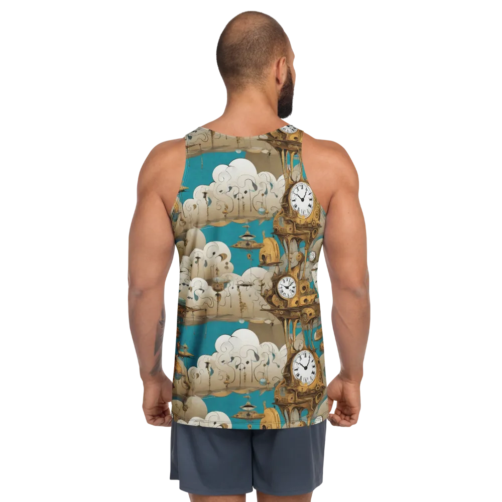 Clockwork Nimbus on Men's Tank Top — Back