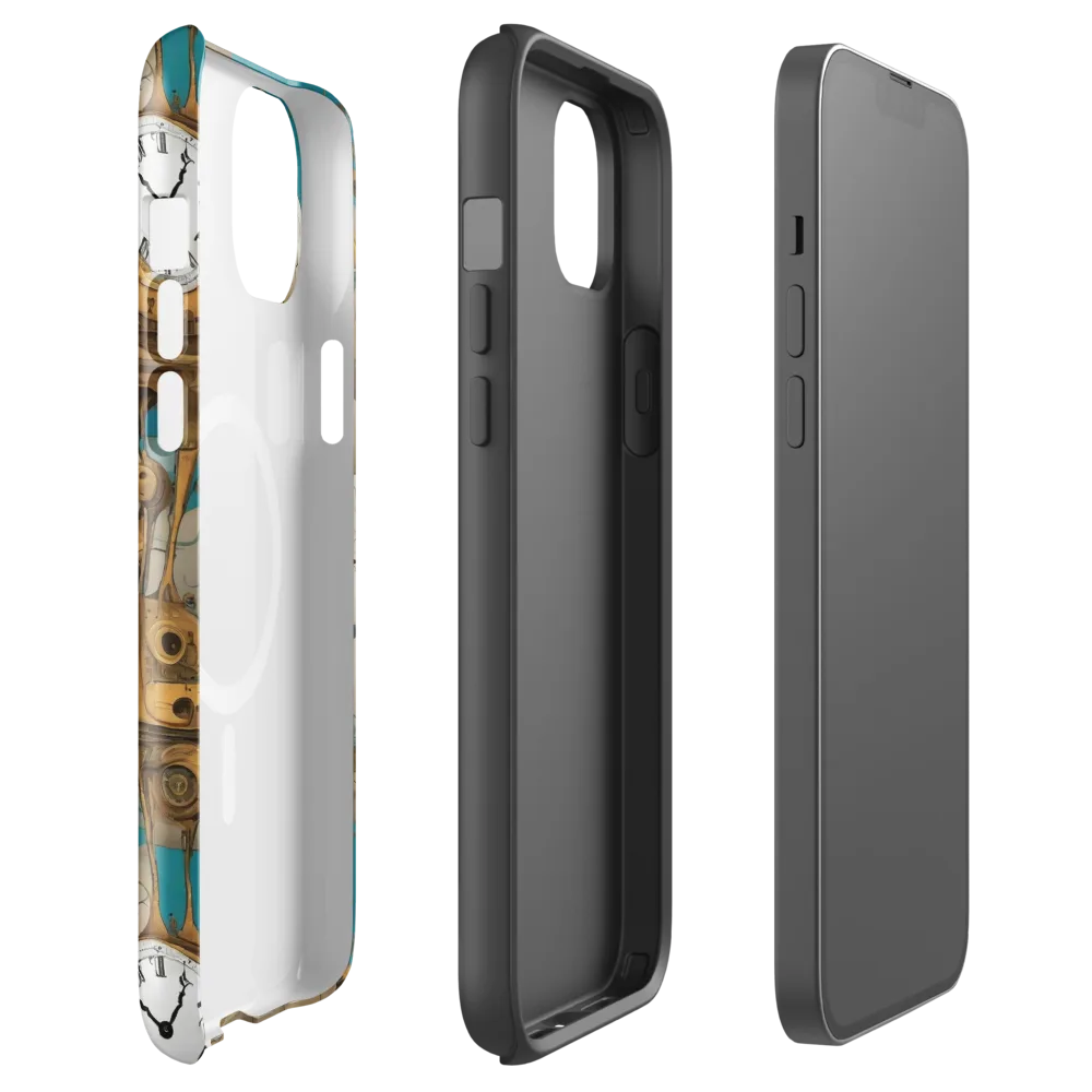 Clockwork Nimbus on MagSafe Tough Case for iPhone® — Front