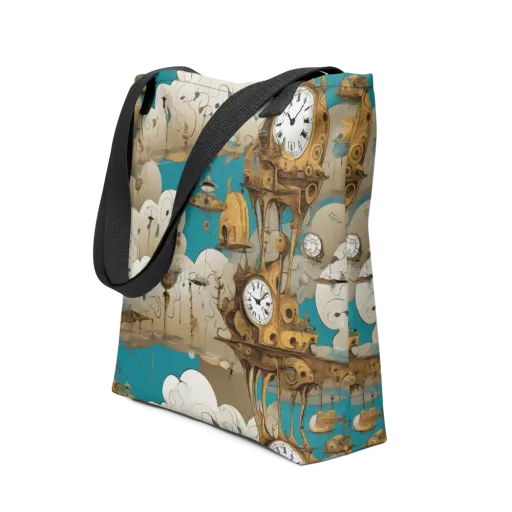 Clockwork Nimbus on a Tote Bag