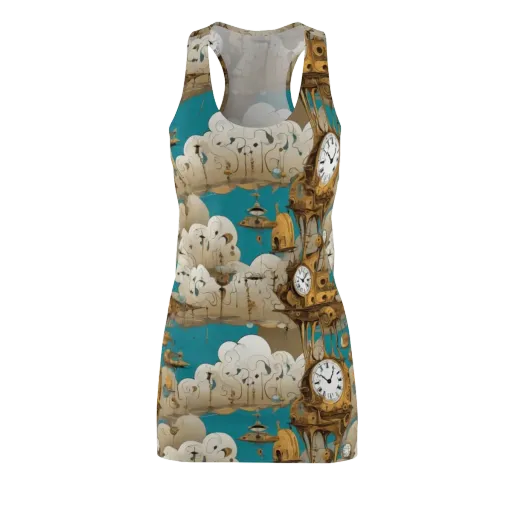 Clockwork Nimbus on a Racerback Dress