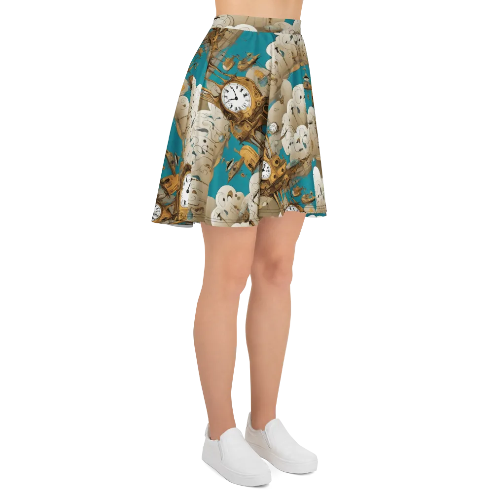 Clockwork Nimbus on Skater Skirt — Right