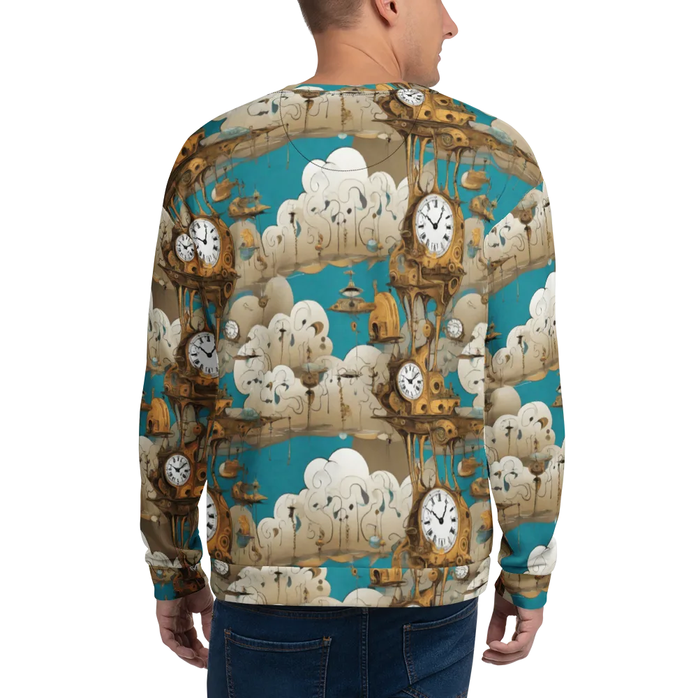 Clockwork Nimbus on Sweatshirt — Back
