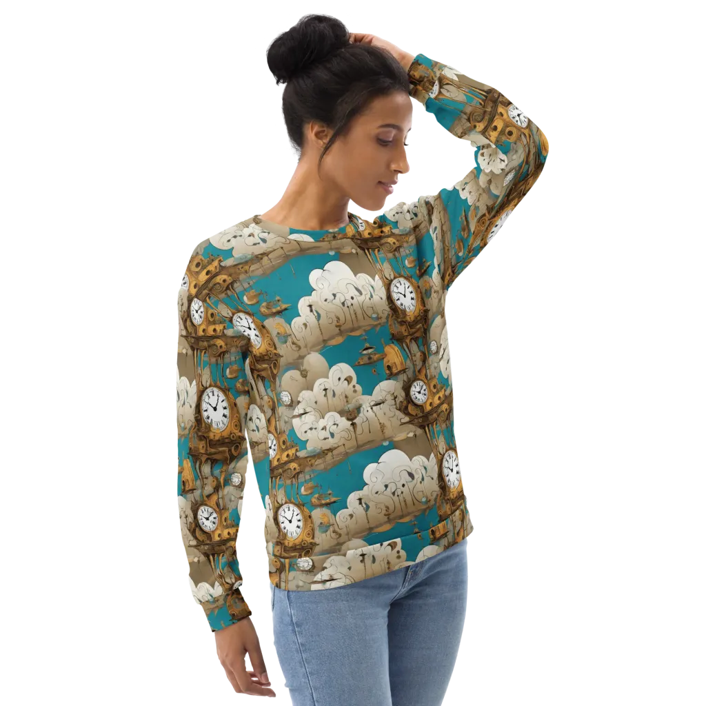 Clockwork Nimbus on Sweatshirt — Right Front